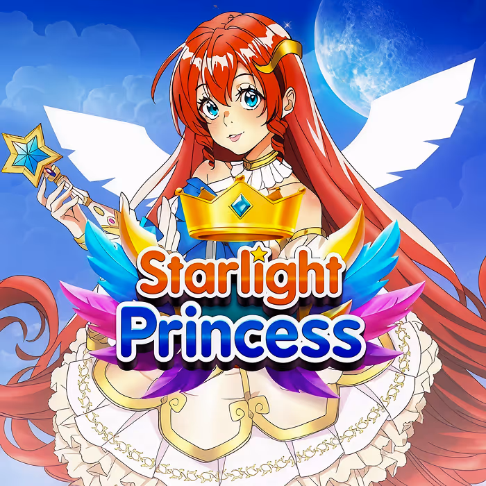 Starlight Princess anime-style slot with cascading wins