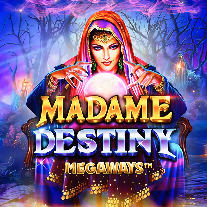Madame Destiny fortune teller slot with mystery symbols